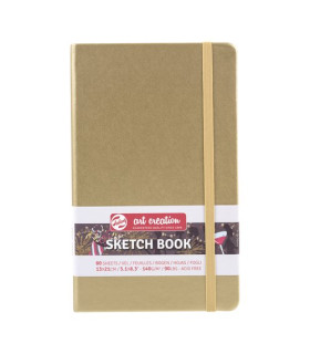 CUAD. DIBUJO TAC BOCETO COS. 13x21 ORO