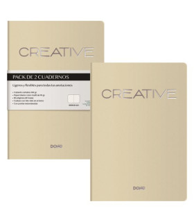 CUADERNO DOHE CREATIVE A5 BEIGE