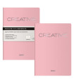 CUADERNO DOHE CREATIVE A5 ROSA