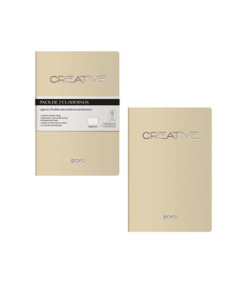 CUADERNO DOHE CREATIVE A6 BEIGE