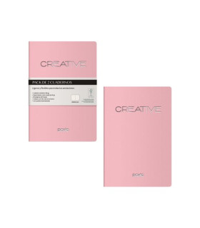 CUADERNO DOHE CREATIVE A6 ROSA