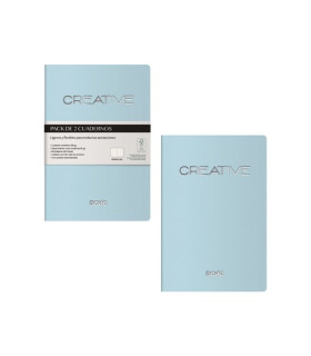 CUADERNO DOHE CREATIVE A6 TURQUESA