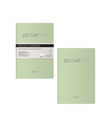 CUADERNO DOHE CREATIVE A6 VERDE