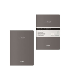 CUADERNO DOHE OFFICER A6 GRIS