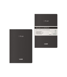 CUADERNO DOHE OFFICER A6 NEGRO