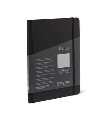 CUAD. FABRIANO EQ PLUS A5 80h LISO NEGRO