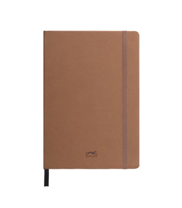 CUAD. GRAF.GALGO A5 80h CUADR. MARRON