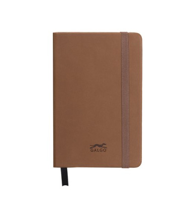 CUAD. GRAF.GALGO A6 80h LISO MARRON