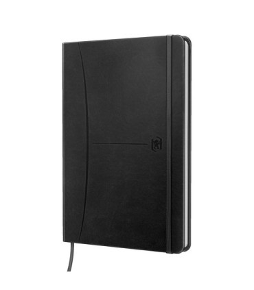 CUAD. OXFORD SIGNATURE A5 80h LISO NEGRO