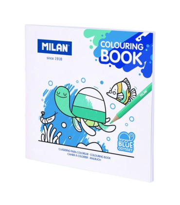 CUAD. COLOREAR MILAN BLUE ODYSSEY