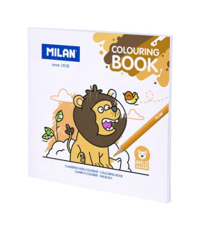 CUAD. COLOREAR MILAN WILD SAFARI