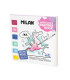 CUAD. COLOREAR MILAN FLOWICORN