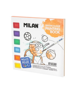 CUAD. COLOREAR MILAN SPORTS