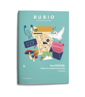 CUADERNO RUBIO A4 COMPETENCIA LECTORA 4t