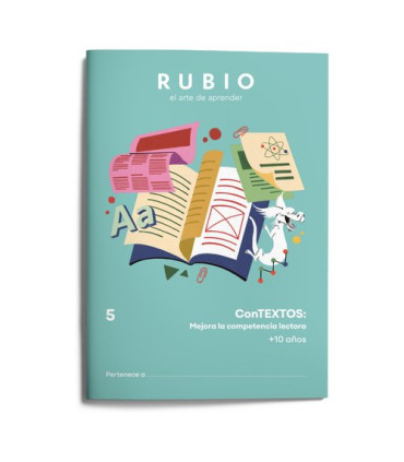CUADERNO RUBIO A4 COMPETENCIA LECTORA 5t