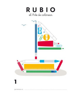 CUADERNO RUBIO A4 de COLOREAR 1