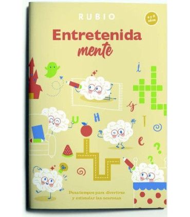 CUADERNO RUBIO ENTRETENIDAMENTE 4-5 AÑOS