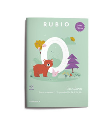 CUADERNO RUBIO A4 ESCRITURA LIGADA 3