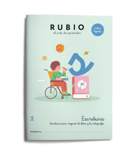 CUAD.RUBIO A4 ESCRITURA LIGADA 2