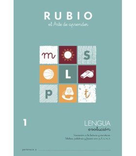 CUADERNO RUBIO A4 LENGUA EVOLUCION 1