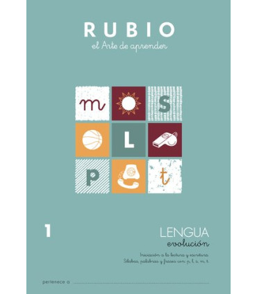 CUADERNO RUBIO A4 LENGUA EVOLUCION 1