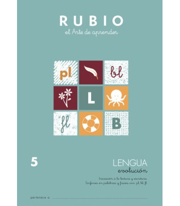 CUADERNO RUBIO A4 LENGUA EVOLUCION 5