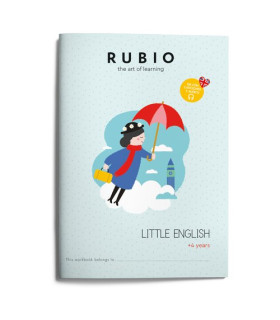 CUADERNO RUBIO A4  LITTLE ENGLISH (+4 añ