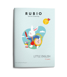 CUADERNO RUBIO A4  LITTLE ENGLISH (+5 añ