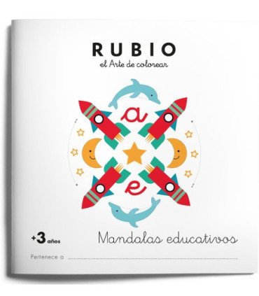 CUADERNO RUBIO A4 MANDALA EDUCATIVO +3