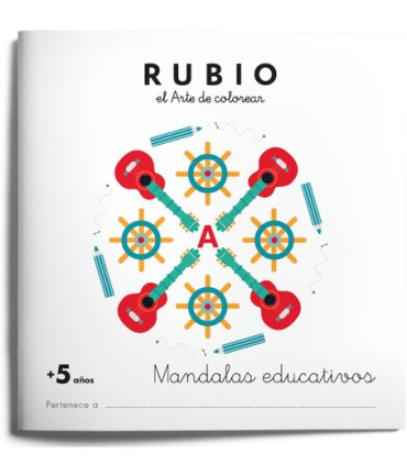 CUADERNO RUBIO A4 MANDALA EDUCATIVO +5