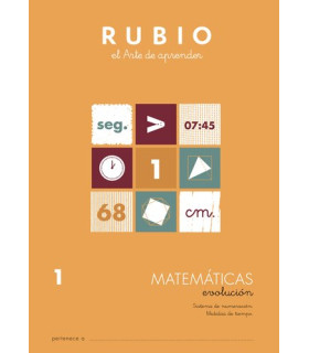 CUADERNO RUBIO A4 MATEMATIC. EVOLUCION 1