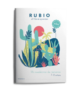 CUADERNO RUBIO A4 VERANO 7-8