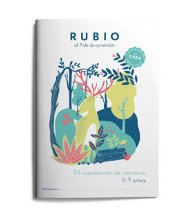 CUADERNO RUBIO A4 VERANO 8-9