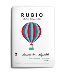 CUADERNO RUBIO A5 EDU. INF. 2 MEDIOS TRA