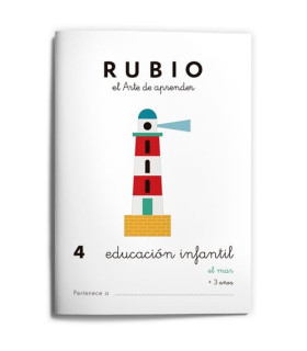 CUADERNO RUBIO A5 EDU. INF. 4 EL MAR