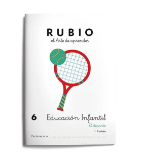 CUADERNO RUBIO A5 EDU. INF. 6 EL DEPORTE