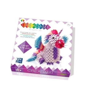 KIT OXFORD CREAGAMI ORIGAMI 3D UNICORNIO
