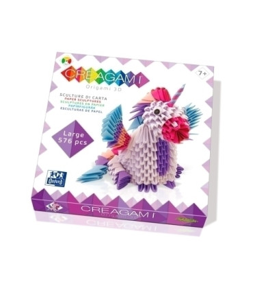 KIT OXFORD CREAGAMI ORIGAMI 3D UNICORNIO