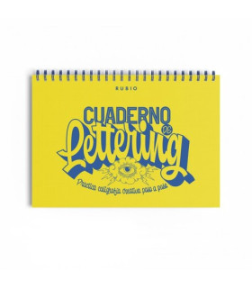CUADERNO RUBIO LETTERING