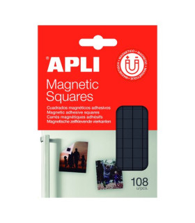 CUAD. MAG. APLI ADHESIVA 10x10mm E/108