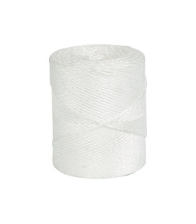CUERDA RAFIA BOBINA 600m. BLANCO