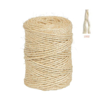 CUERDA SISAL BOBINA 400g 2 CABOS