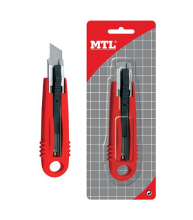 CUTTER MTL 18mm con GUIA METALICA SEG
