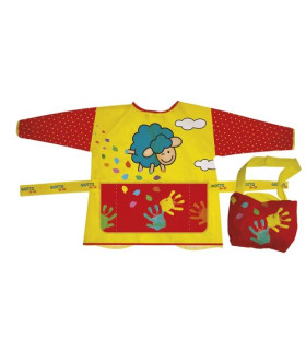 DELANTAL GIOTTO BEBE MANGA AJUSTABLE