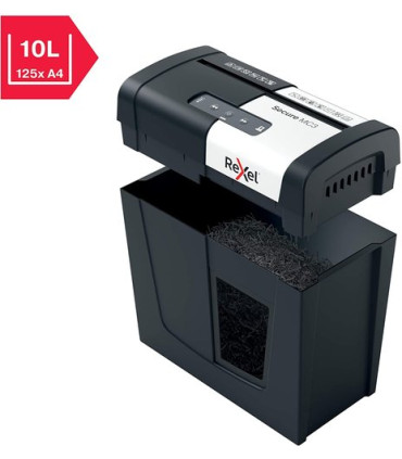 DESTRUCTORA REXEL SECURE MC3 NEGRO