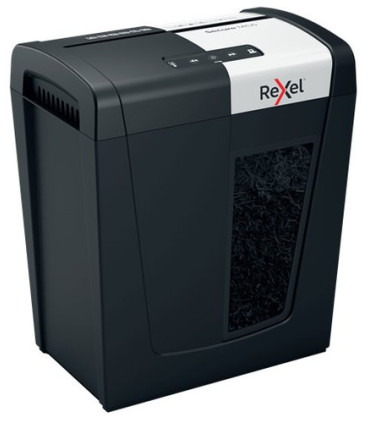 DESTRUCTORA REXEL SECURE MC6 NEGRO