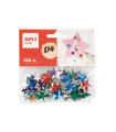 DIAMANTES ACRIL. APLI ESTRELLAS B/100