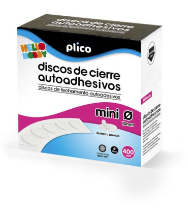 DISCOS CIERRE ADHE.PLICO 10 Ø 400 BLANCO