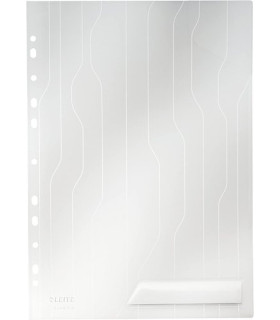 DOSSIER ANG.RECT.LEITZ PP 200µ A4 BL. B5