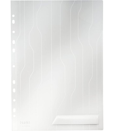 DOSSIER ANG.RECT.LEITZ PP 200µ A4 BL. B5